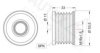 AUTEX 622000 Alternator Freewheel Clutch